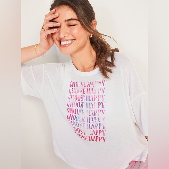 Choose Happy Active Top - Picture 2 of 8